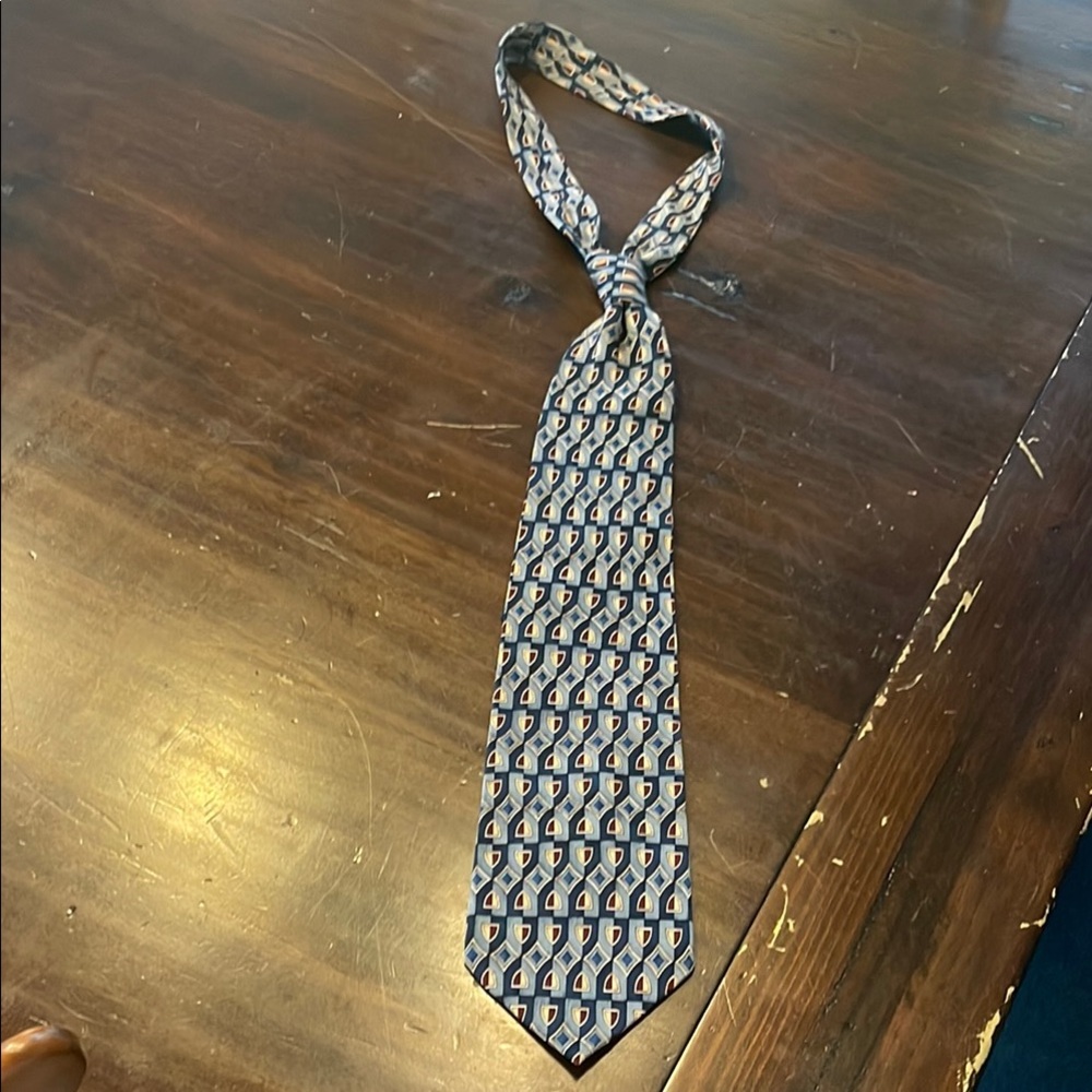 UNICEF 13th Century Gothic Arch Vintage Men's Tie